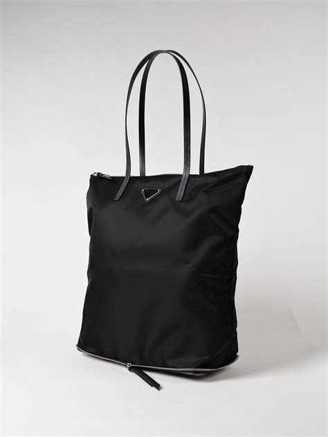 prada nylon shopper tote|Prada nylon shoulder bag price.